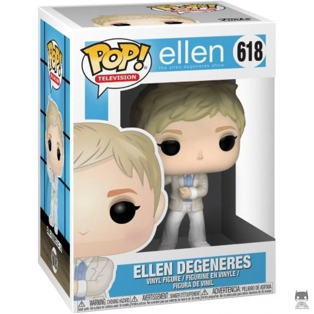 Figura Funko Pop! Ellen DeGeneres en su caja