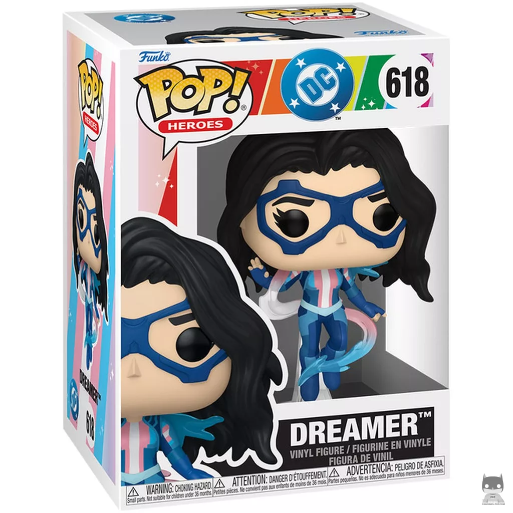 Figura Funko Pop! Dreamer (Orgullo) en su caja