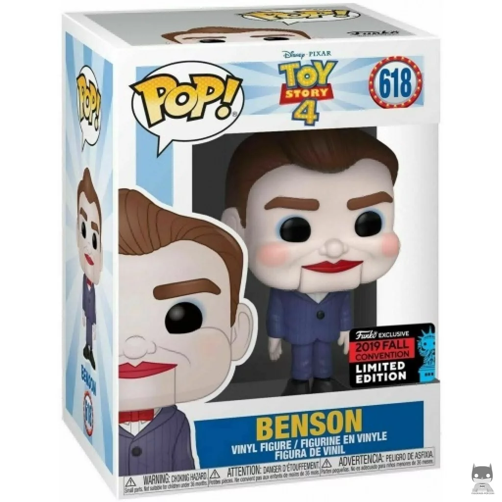 Figura Funko Pop! Benson en su caja