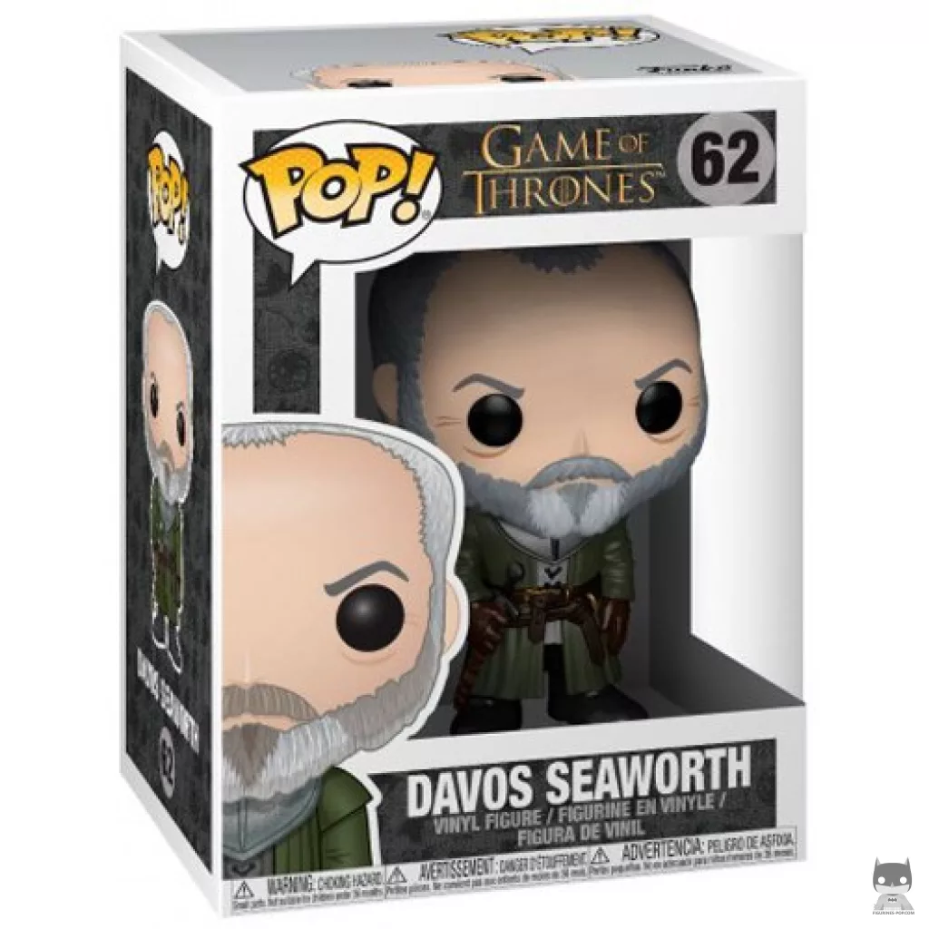 Figura Funko Pop! Davos Seaworth en su caja