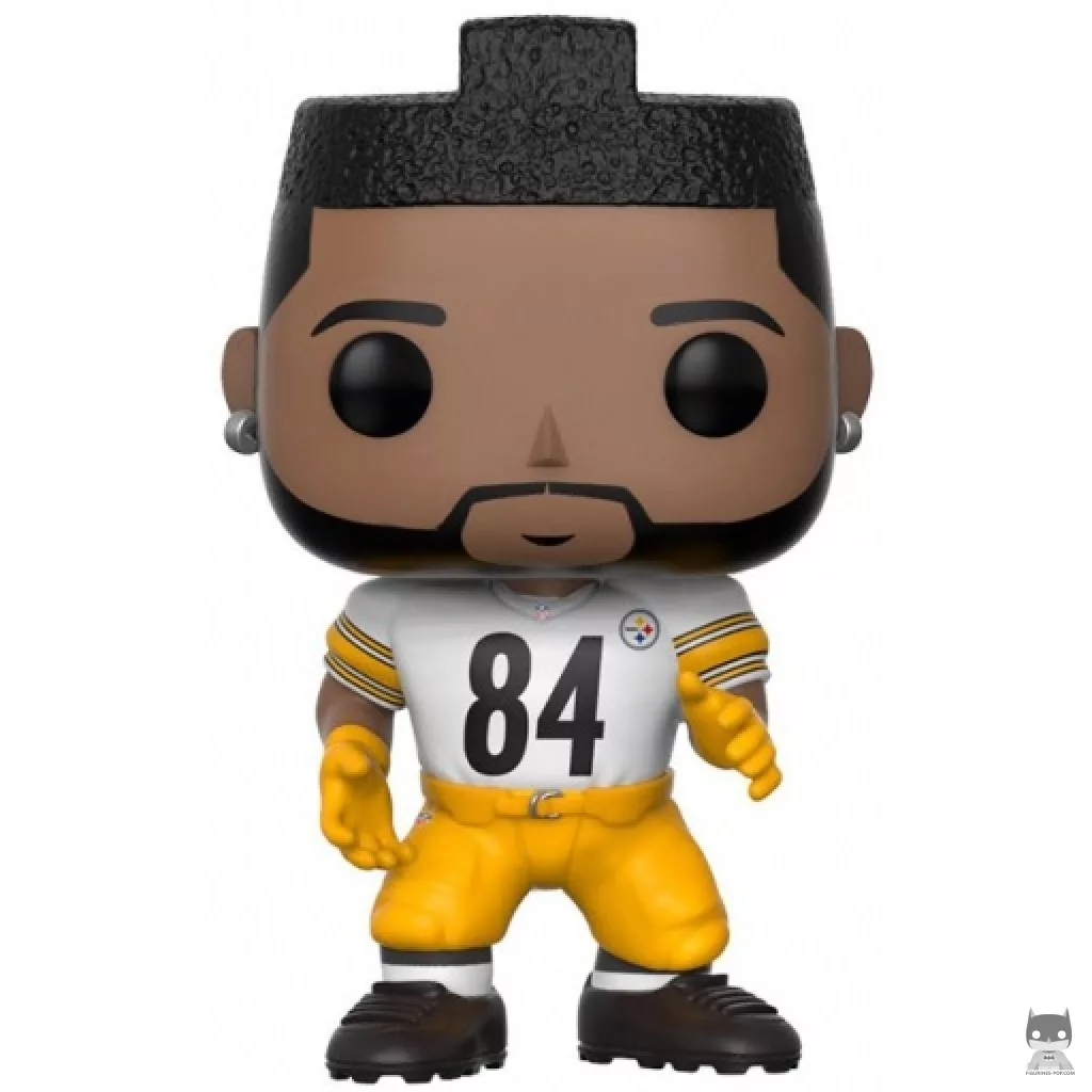 Figura Funko Pop! Antonio Brown (Steelers blanco) (NFL)