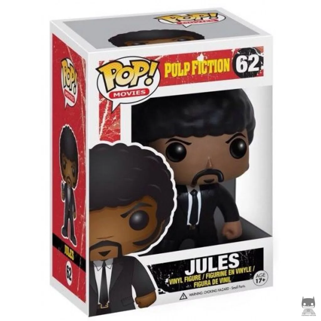Figura Funko Pop! Jules Winnfield en su caja