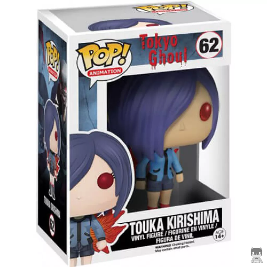 Figura Funko Pop! Touka Kirishima en su caja