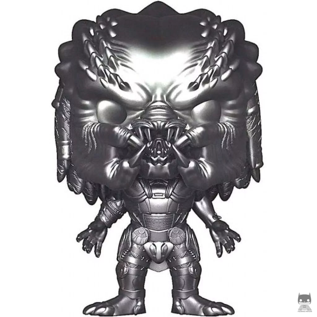 Figura Funko Pop! Fugitive Predator (Cromado & Negro) (Depredador)
