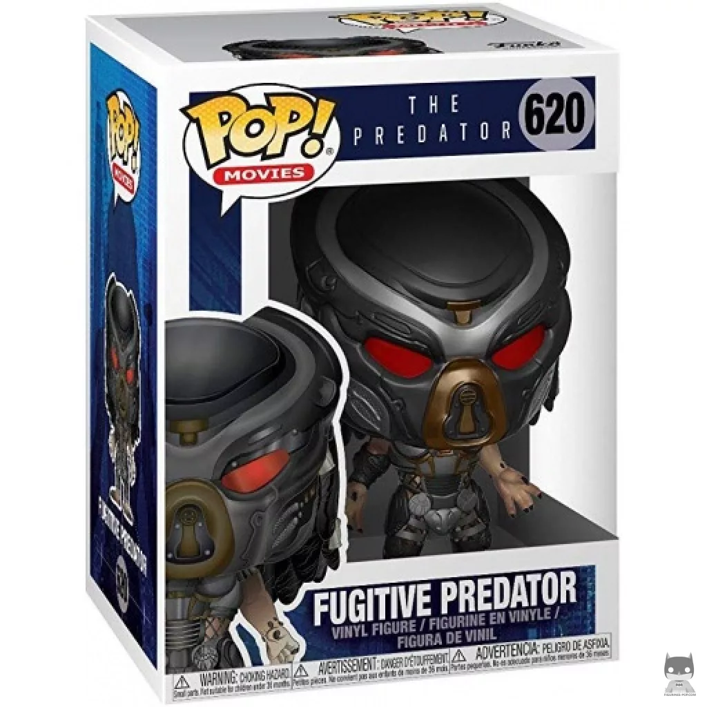 Figura Funko Pop! Fugitive Predator en su caja