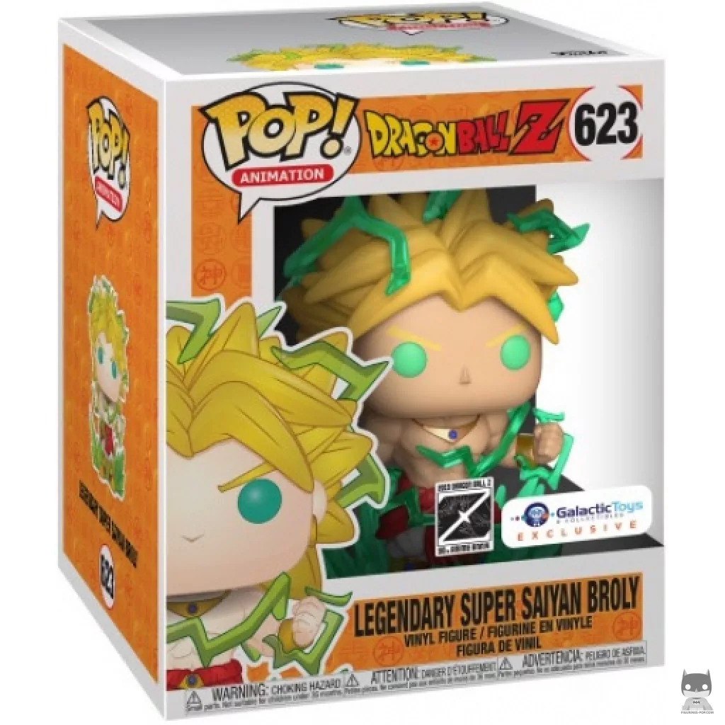 Figura Funko Pop! Broly (Supersized) en su caja