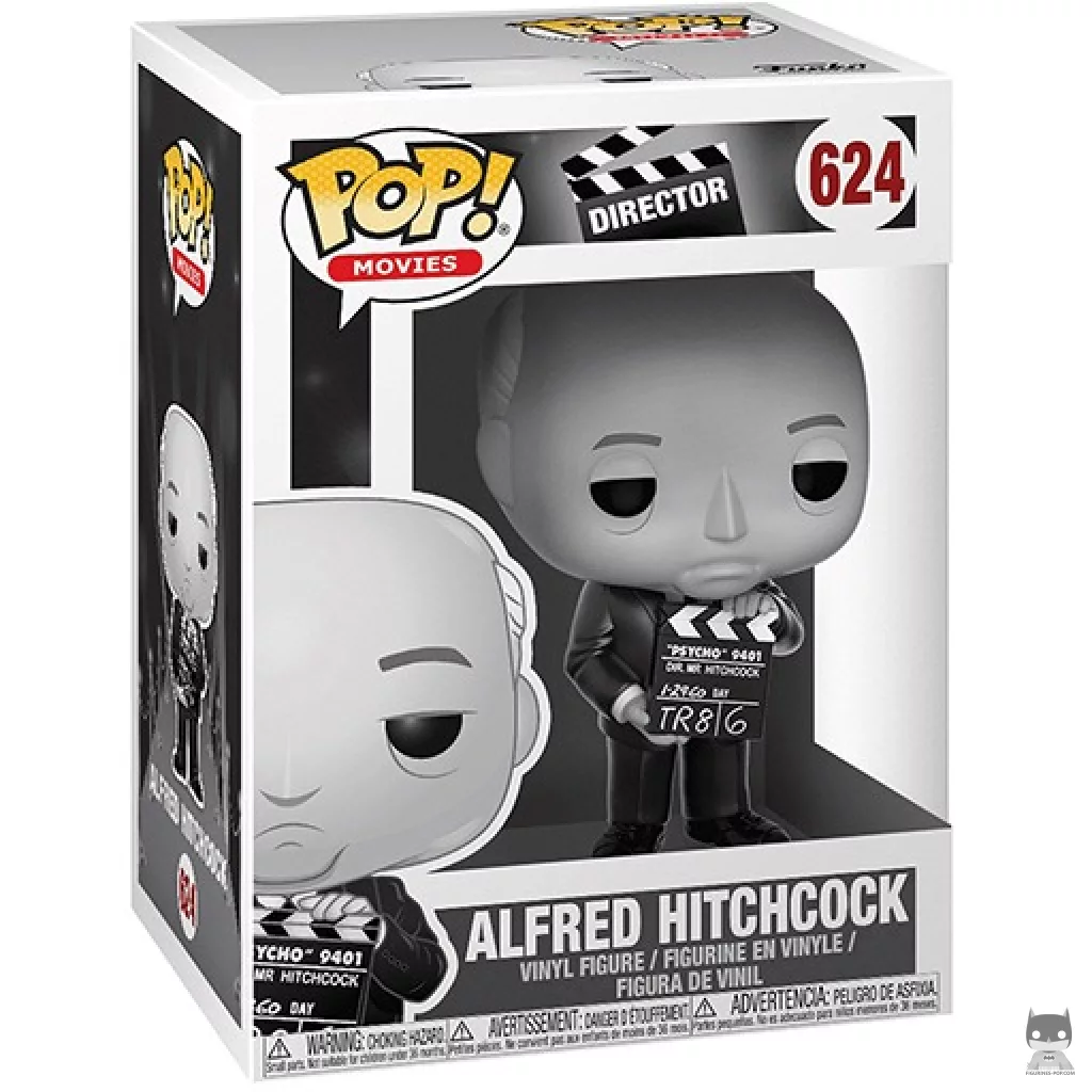 Figura Funko Pop! Alfred Hitchcock en su caja