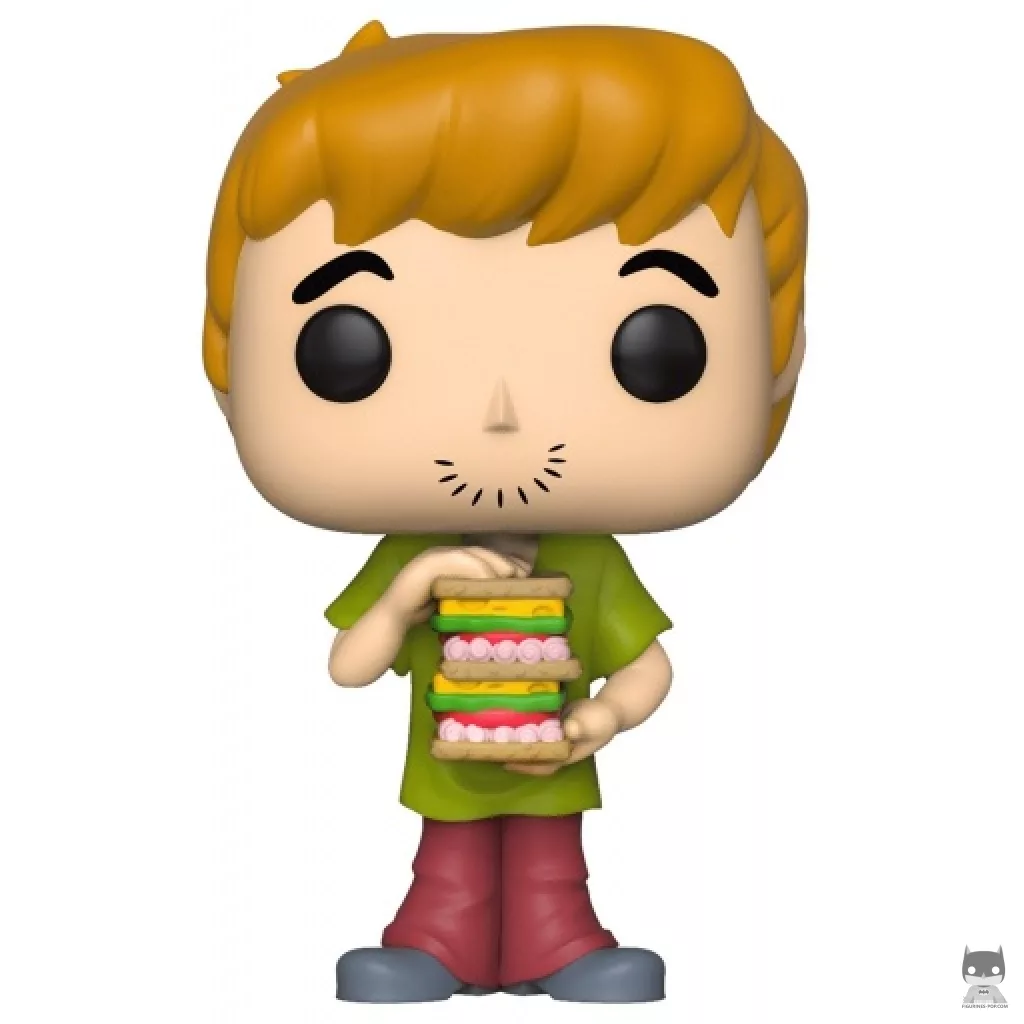 Figura Funko Pop! Shaggy con sándwich (Scooby-Doo)
