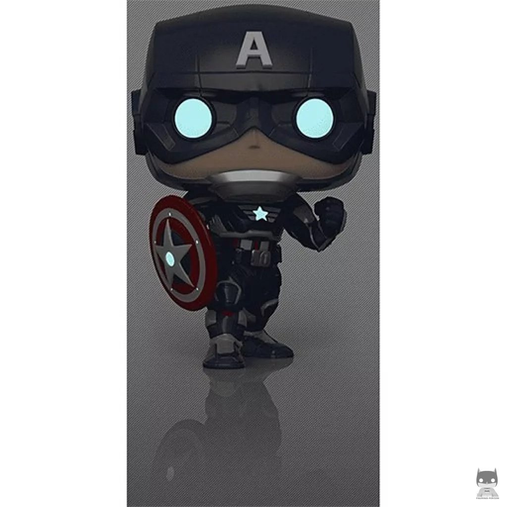 Figura Funko Pop! Capitán América (Vengadores Gamerverse)