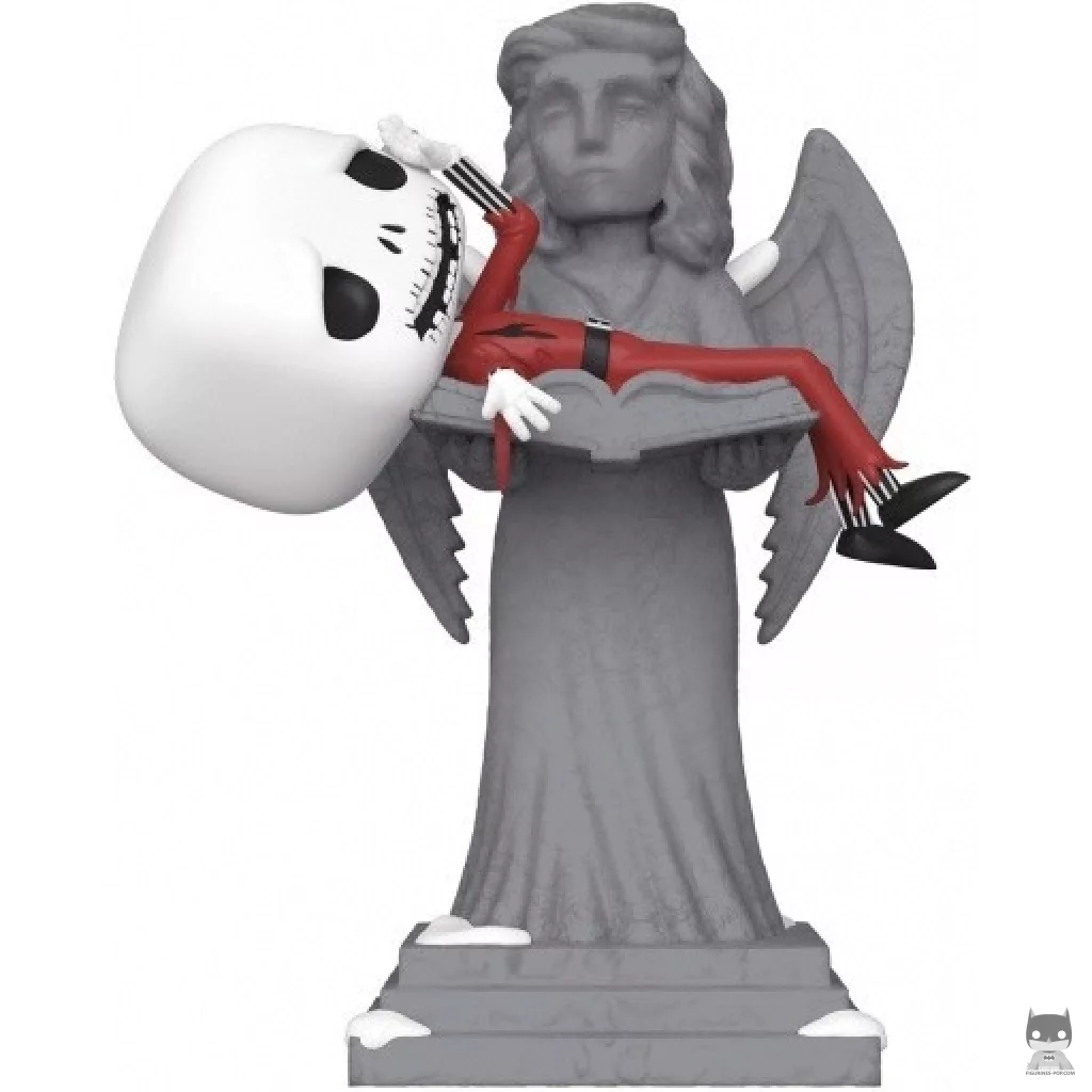 Figura Funko Pop! Jack sobre la estatua del ángel (Supersized) (Pesadilla antes de Navidad)