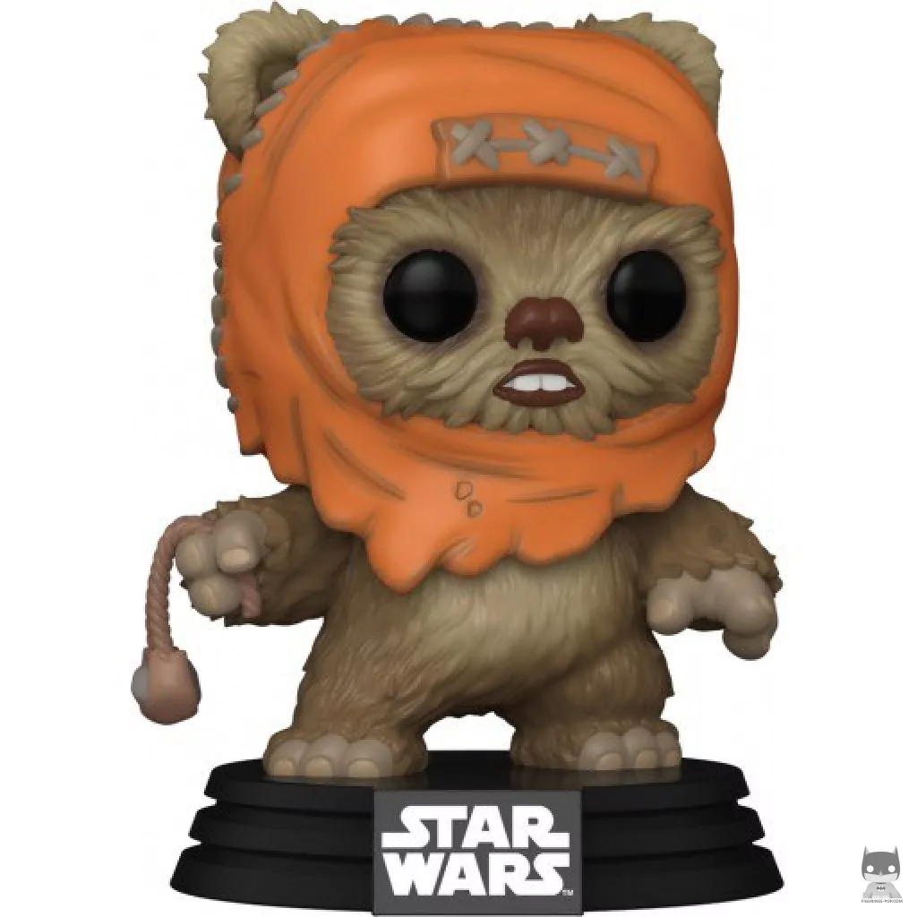 Figura Funko Pop! Wicket con tirachinas (Star Wars: Episodio VI, El retorno del Jedi)