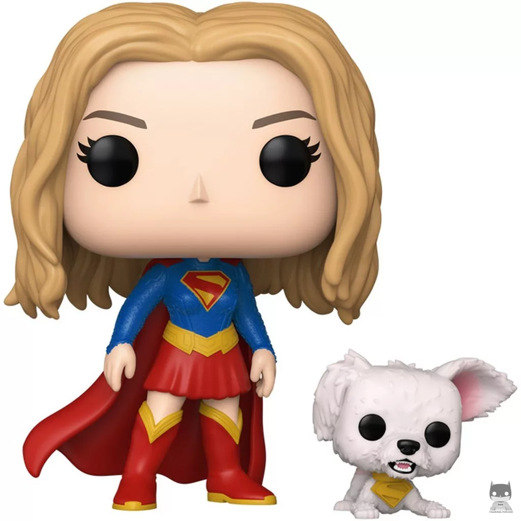 Figura Funko Pop! Supergirl con el cachorro Krypto (Supergirl)