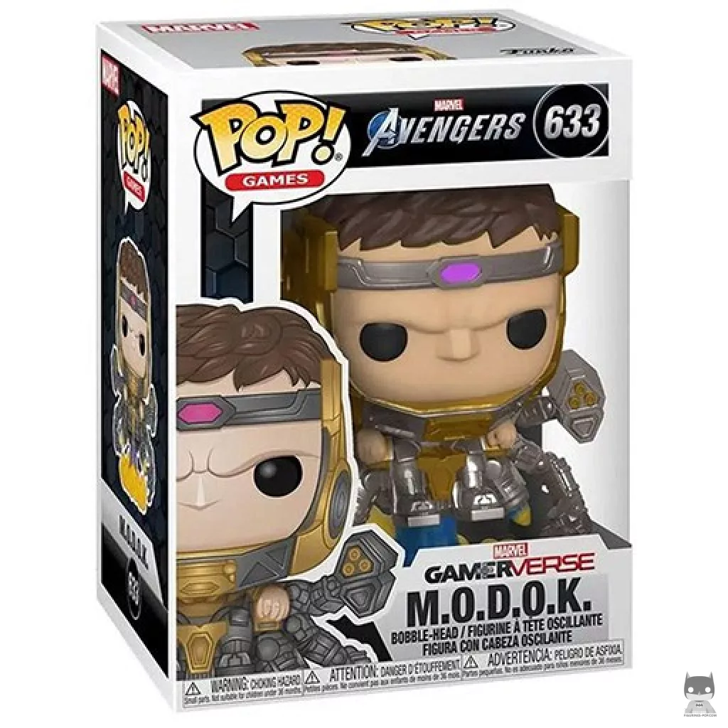 Figura Funko Pop! M.O.D.O.K en su caja