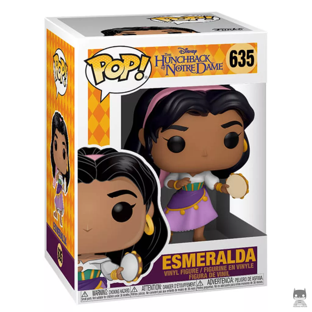 Figura Funko Pop! Esmeralda en su caja