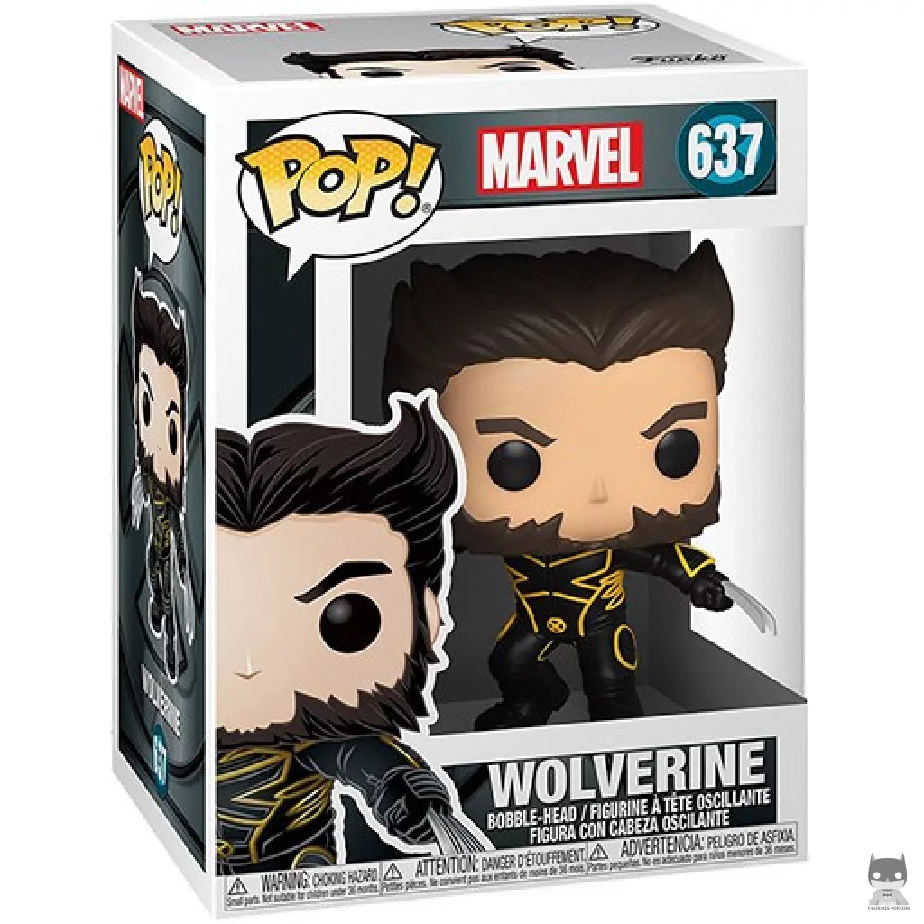 Figura Funko Pop! Lobezno en su caja