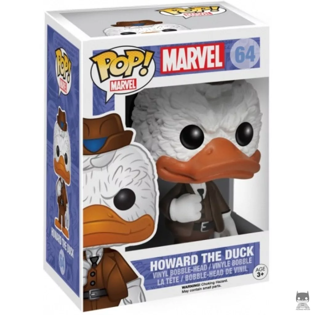 Figura Funko Pop! Howard el Pato en su caja