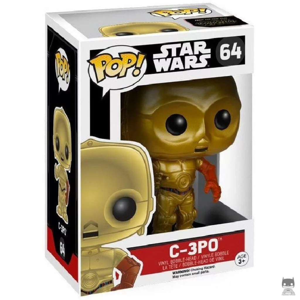 Figura Funko Pop! C-3PO en su caja