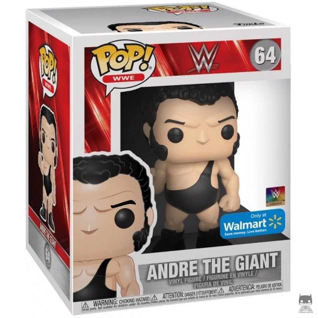 Figura Funko Pop! Andre the Giant (Supersized) en su caja