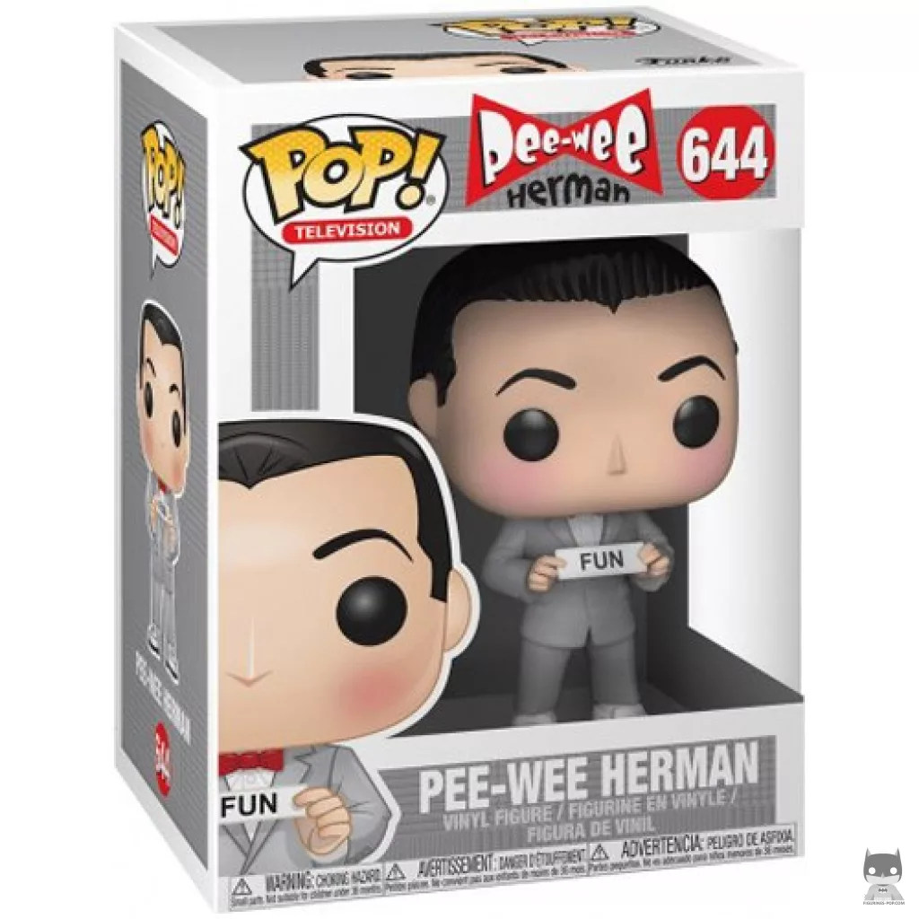 Figura Funko Pop! Pee-Wee Herman en su caja