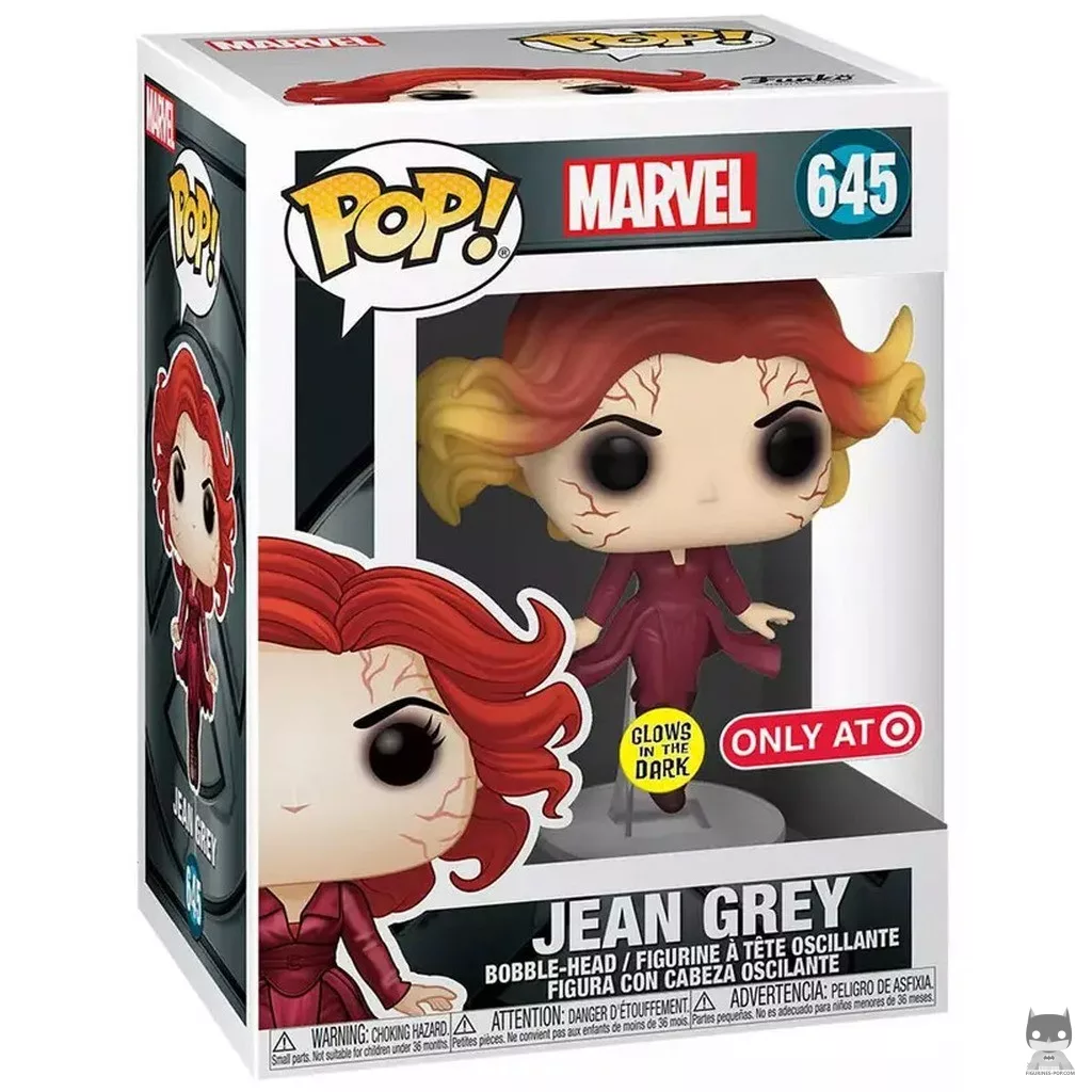 Figura Funko Pop! Jean Grey en su caja