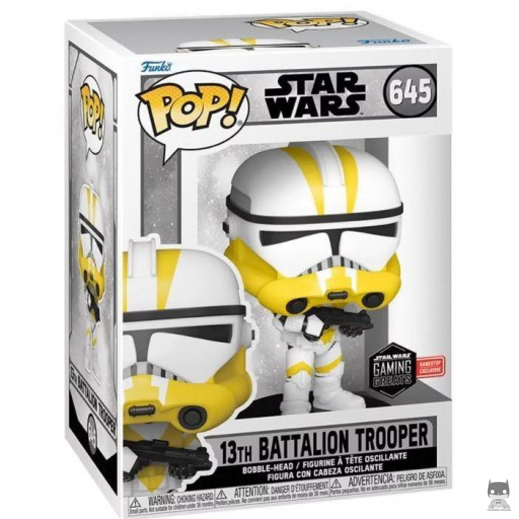 Figura Funko Pop! Soldado del 13.º batallón en su caja