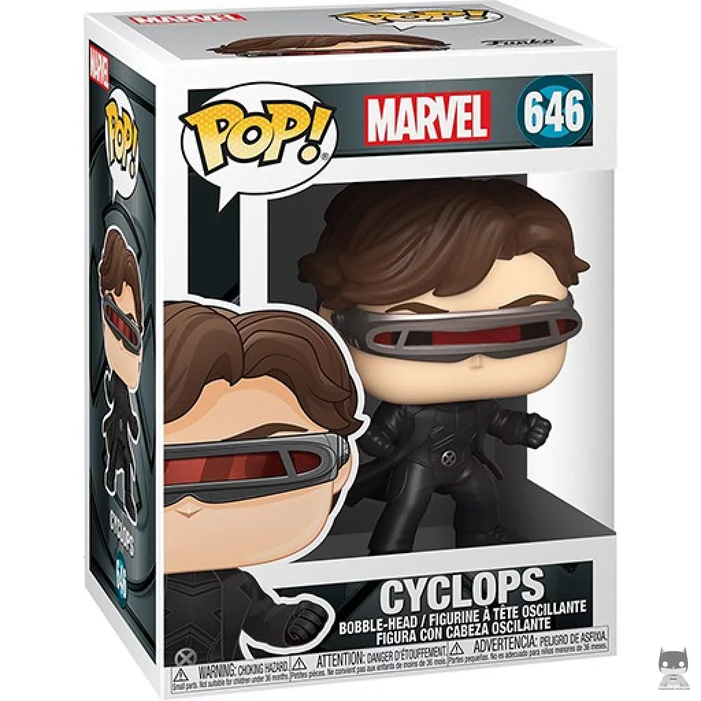 Figura Funko Pop! Cíclope en su caja