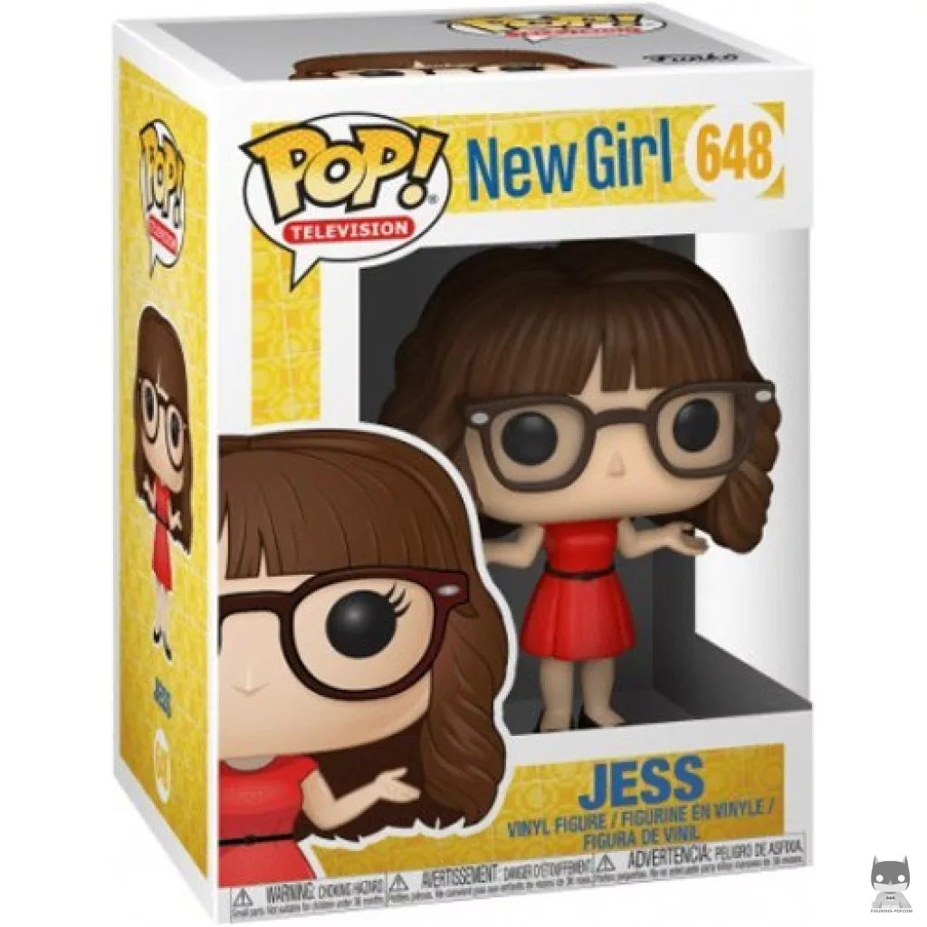 Figura Funko Pop! Jess Day en su caja