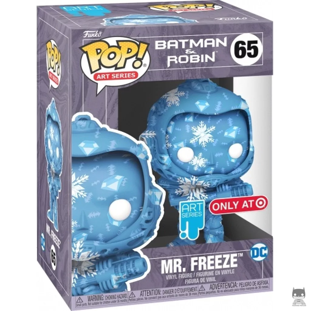 Figura Funko Pop! Mr. Freeze (Batman y Robin) en su caja
