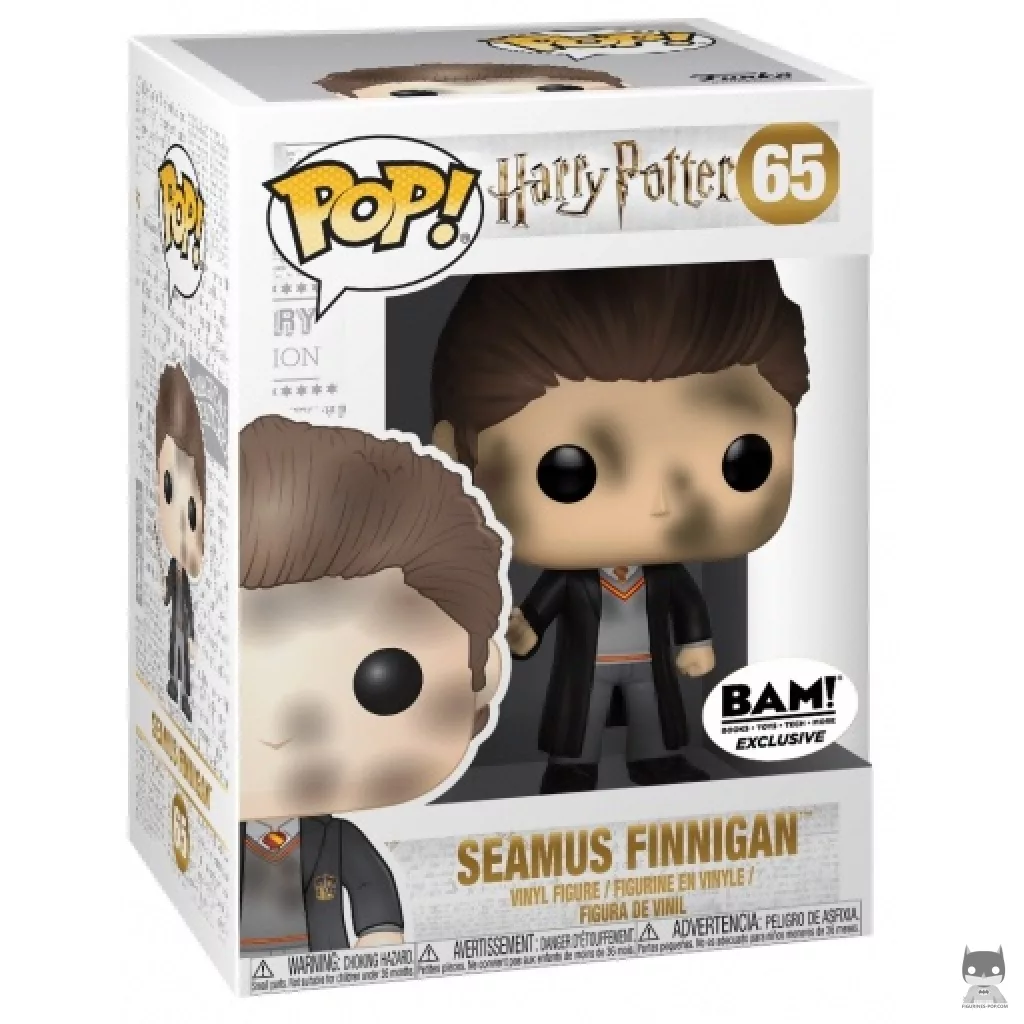 Figura Funko Pop! Seamus Finnigan en su caja