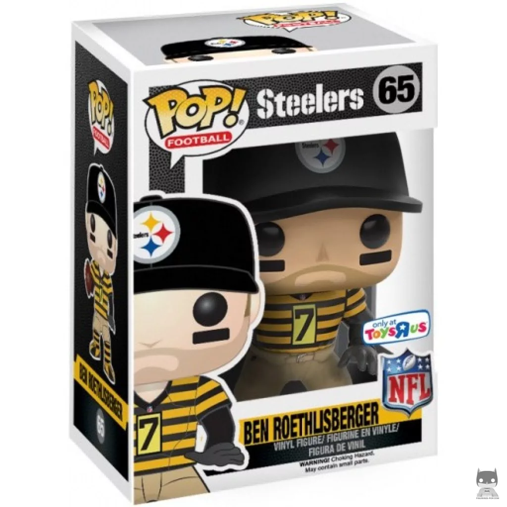 Figura Funko Pop! Ben Roethlisberger (Camiseta retro) en su caja