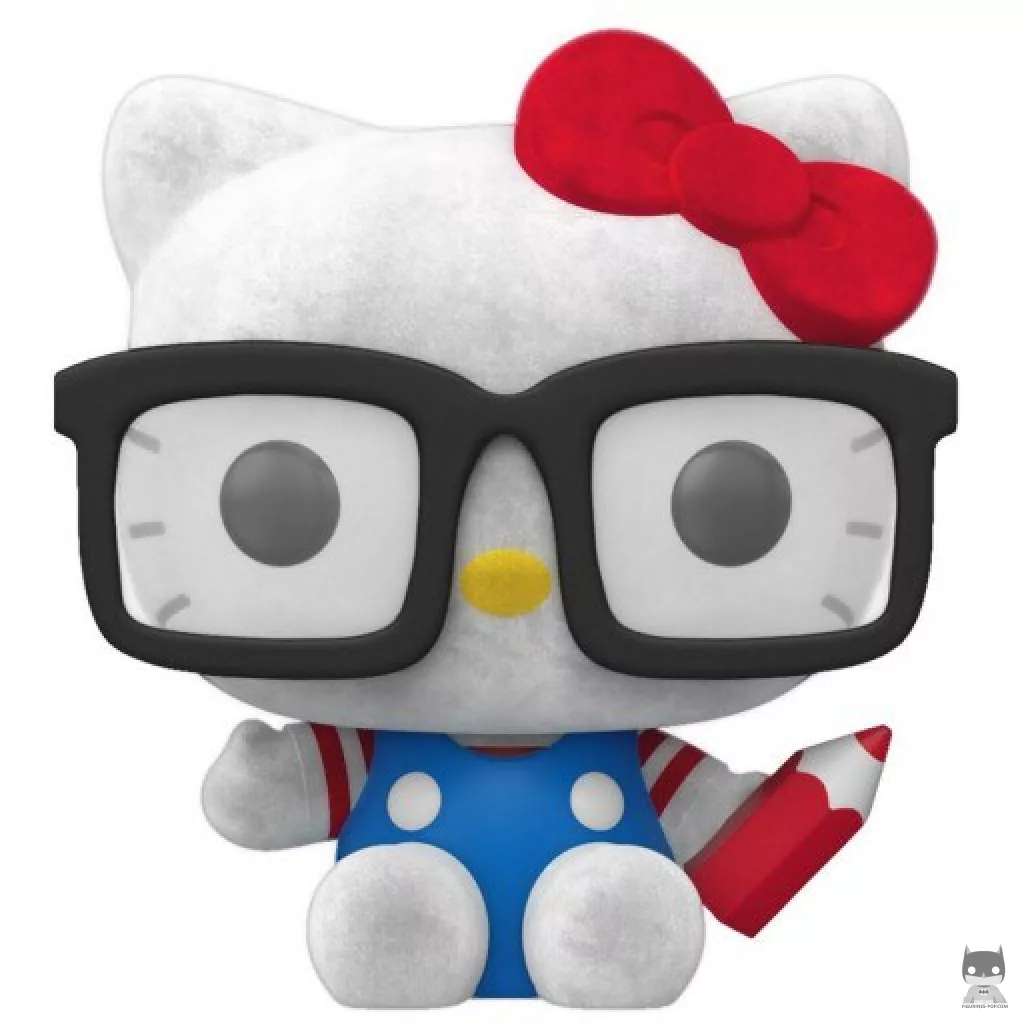 Figura Funko Pop! Hello Kitty con gafas (Flocado) (Sanrio)