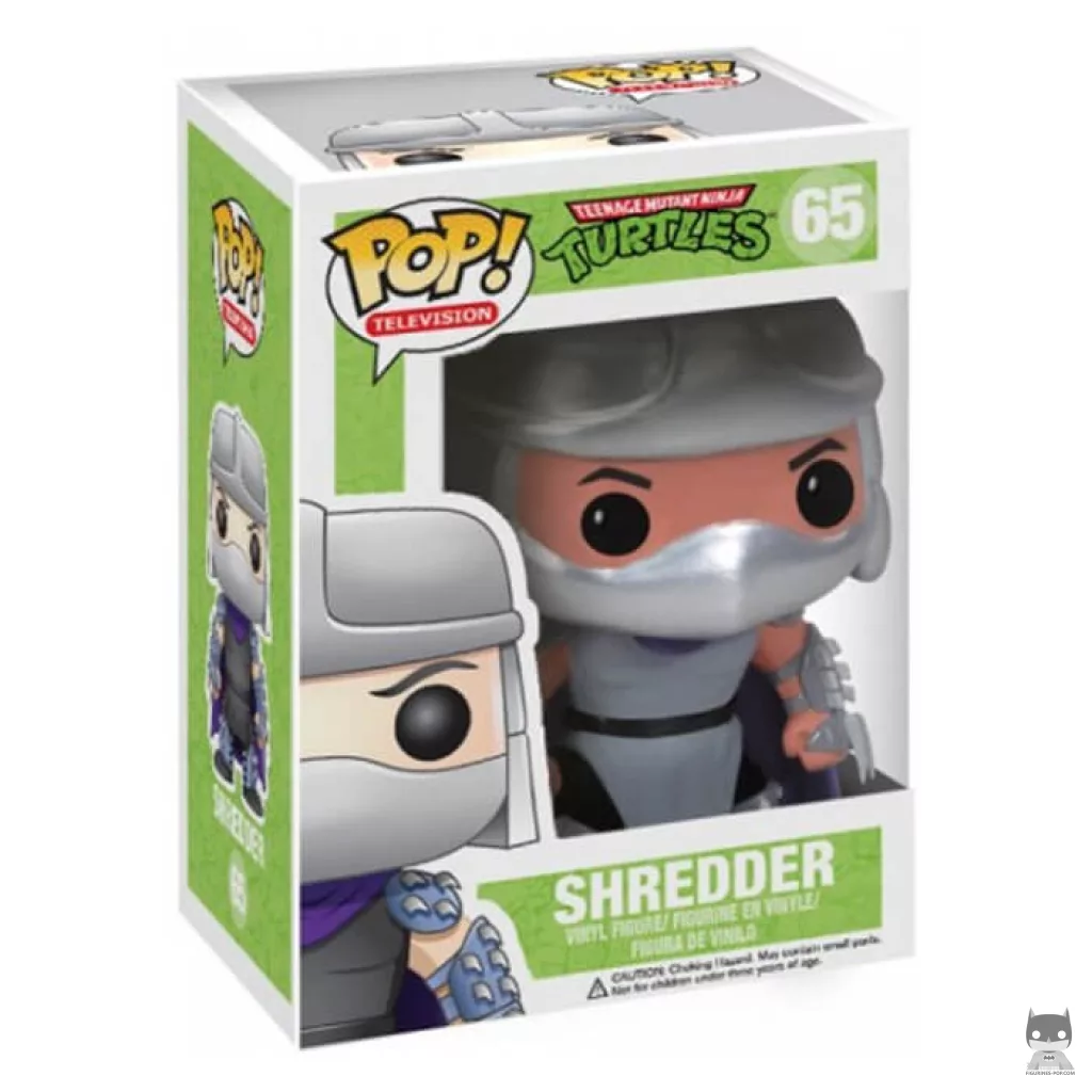 Figura Funko Pop! Shredder en su caja