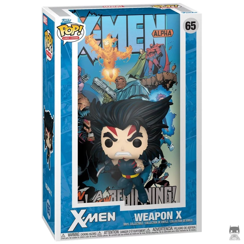 Figura Funko Pop! Arma X The Astonishing X-Men : The Age of Apocalypse #1 en su caja