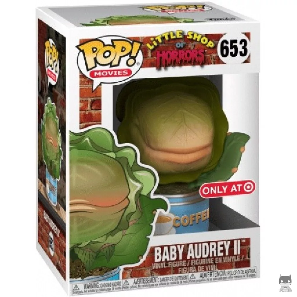 Figura Funko Pop! Audrey II bebé en su caja