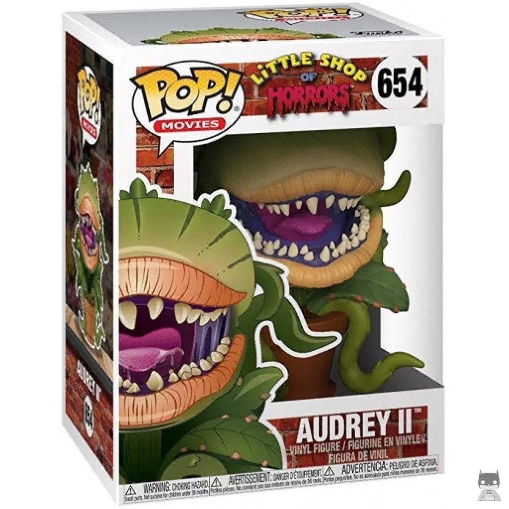 Figura Funko Pop! Audrey II en su caja