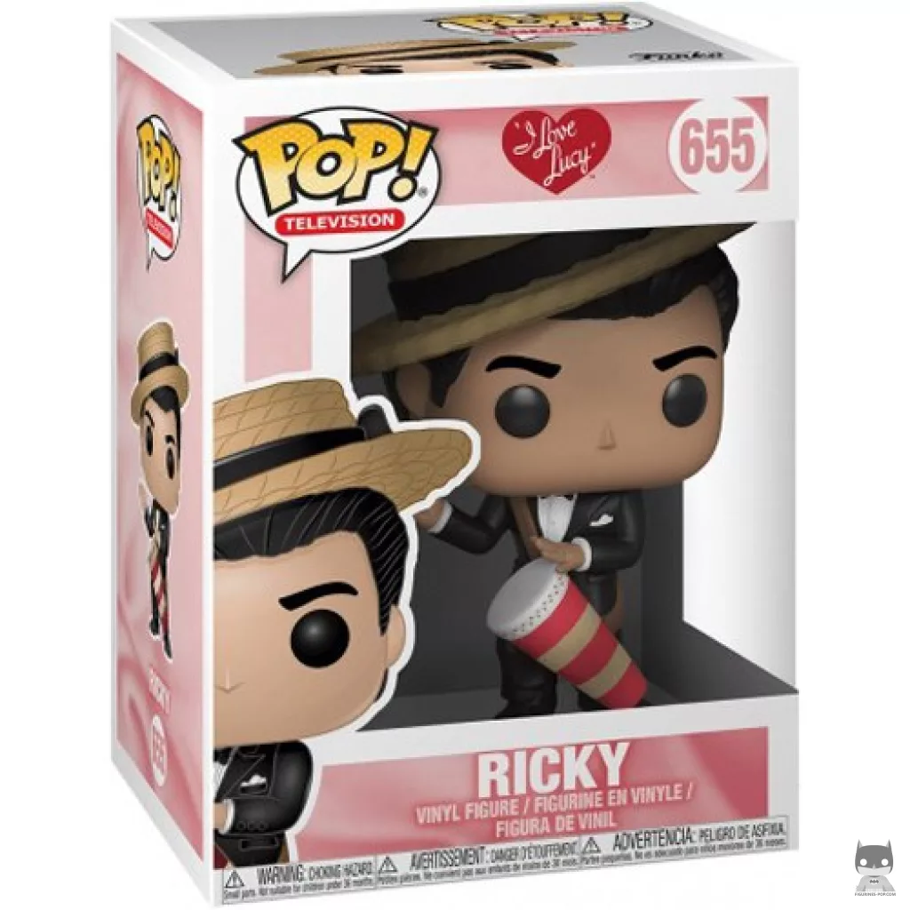 Figura Funko Pop! Ricky Ricardo en su caja