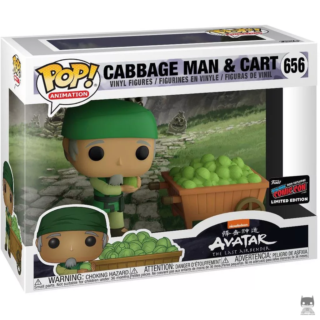 Figura Funko Pop! Vendedor de coles & su carro en su caja