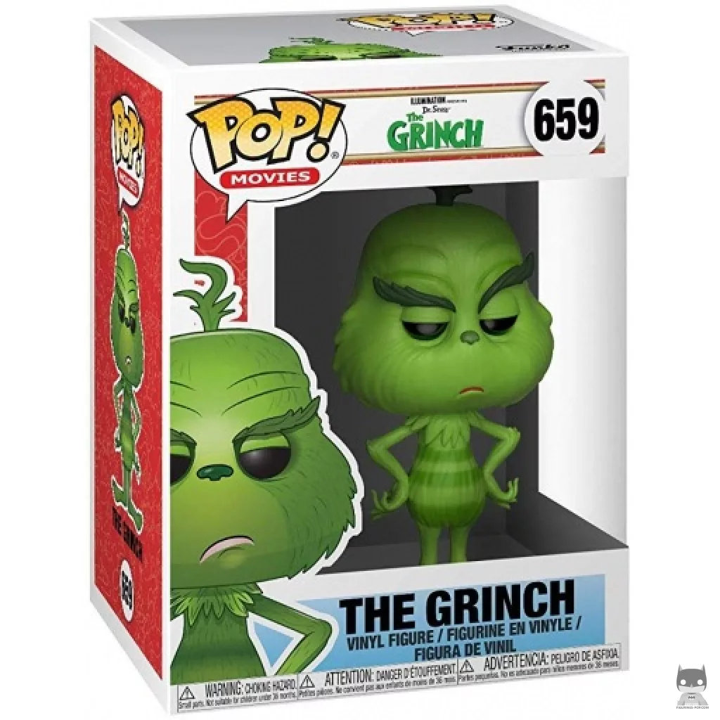 Figura Funko Pop! El Grinch en su caja
