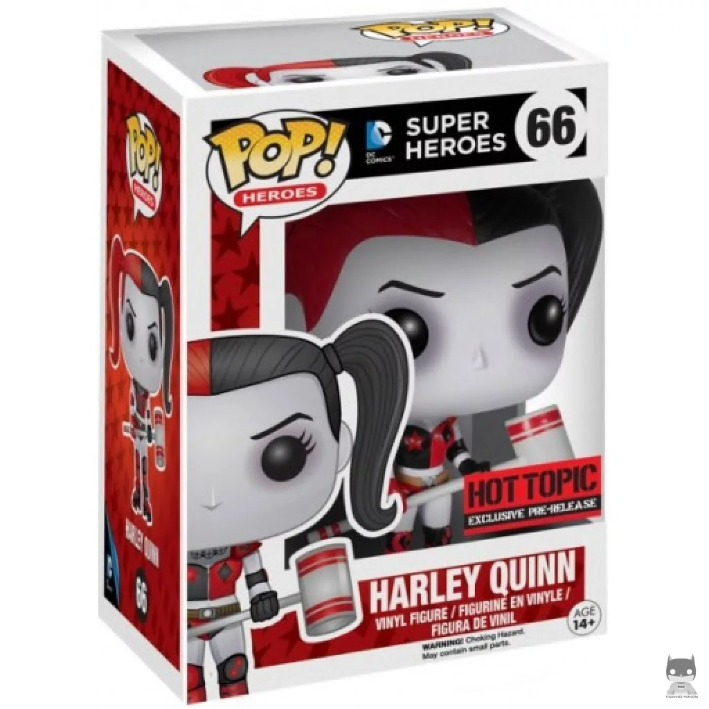Figura Funko Pop! Harley Quinn en su caja