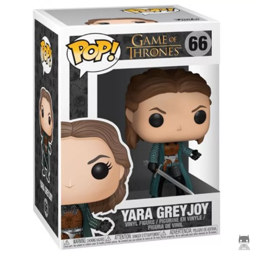 Figura Funko Pop! Yara Greyjoy en su caja