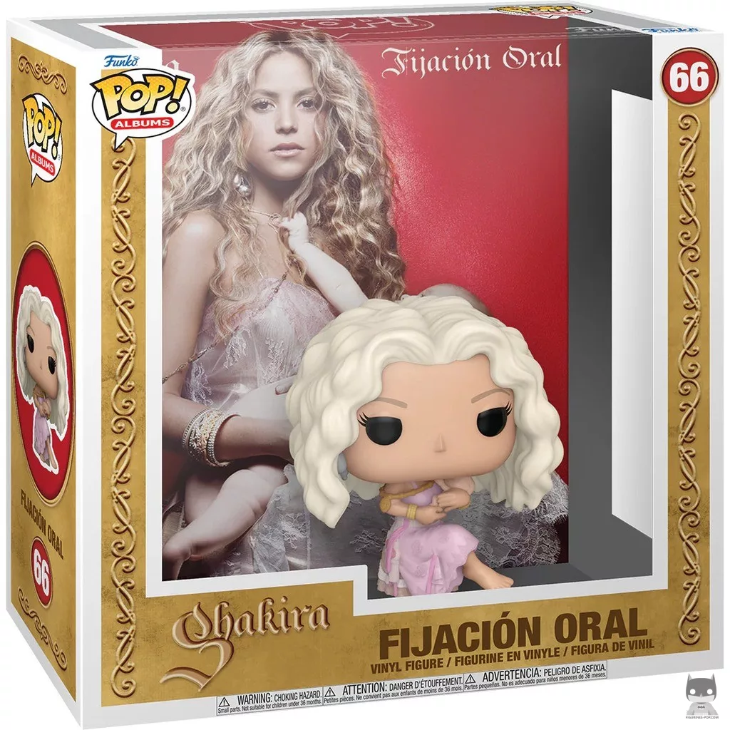 Figura Funko Pop! Shakira : Fijación Oral en su caja