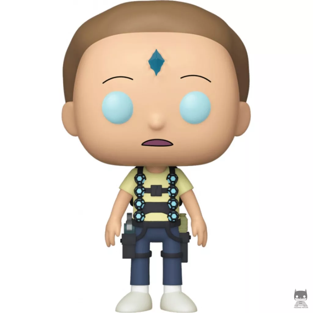 Figura Funko Pop! Morty con el cristal de la muerte (Rick y Morty)