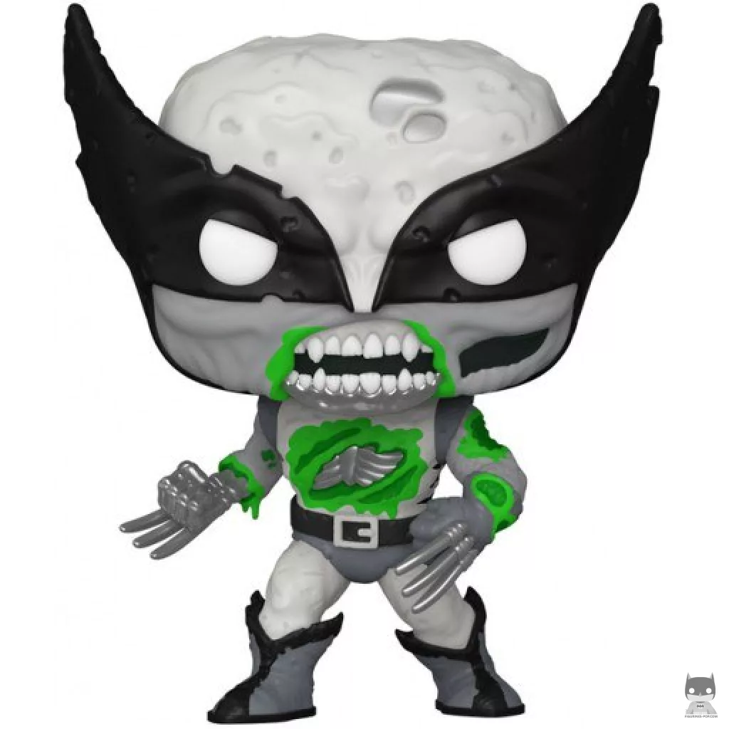 Figura Funko Pop! Lobezno zombi (Brilla en la oscuridad) (Marvel Zombies)