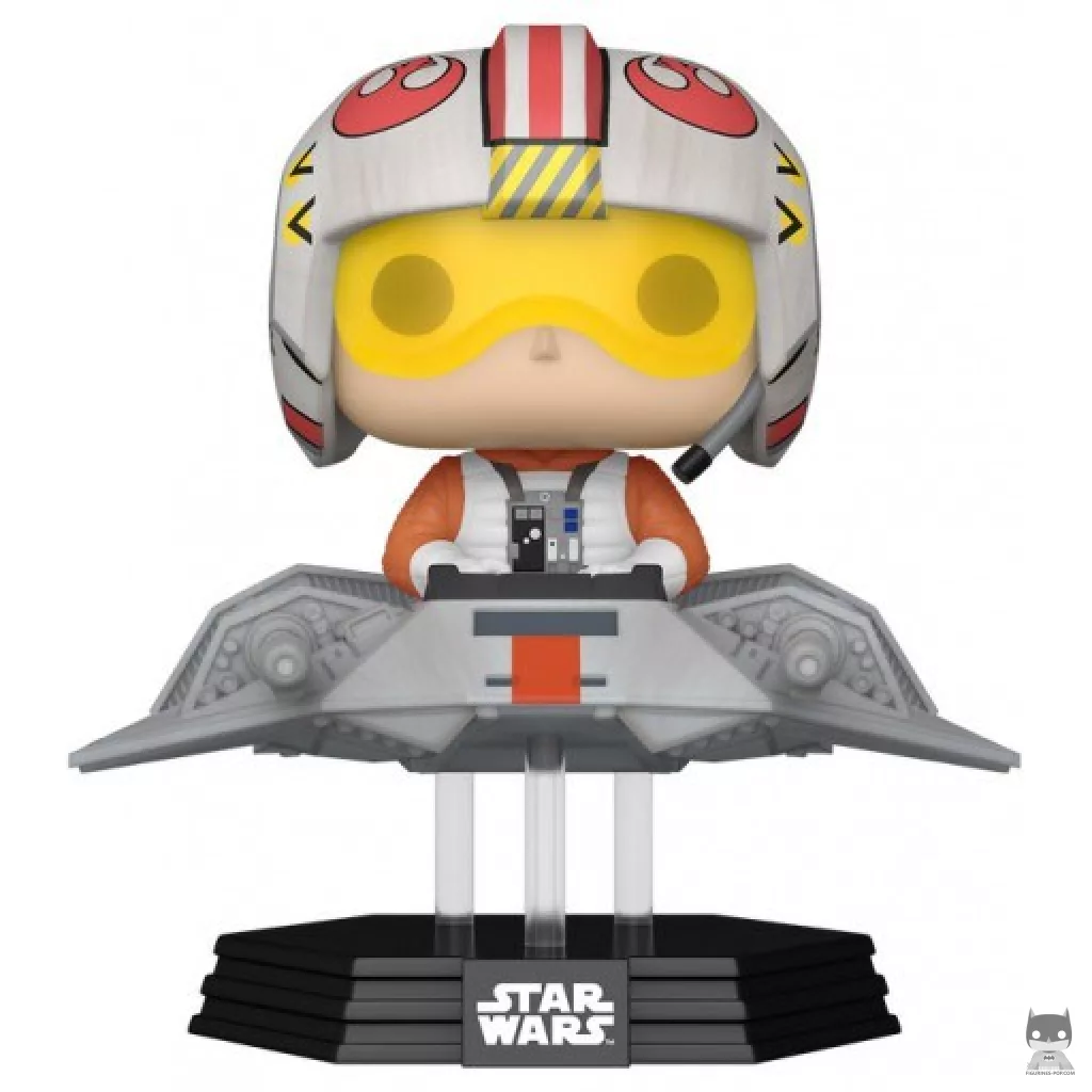 Figura Funko Pop! Hyperspace Heroes: Luke Skywalker en el aerodeslizador T-47 (Star Wars: Episodio V, El imperio contraataca)
