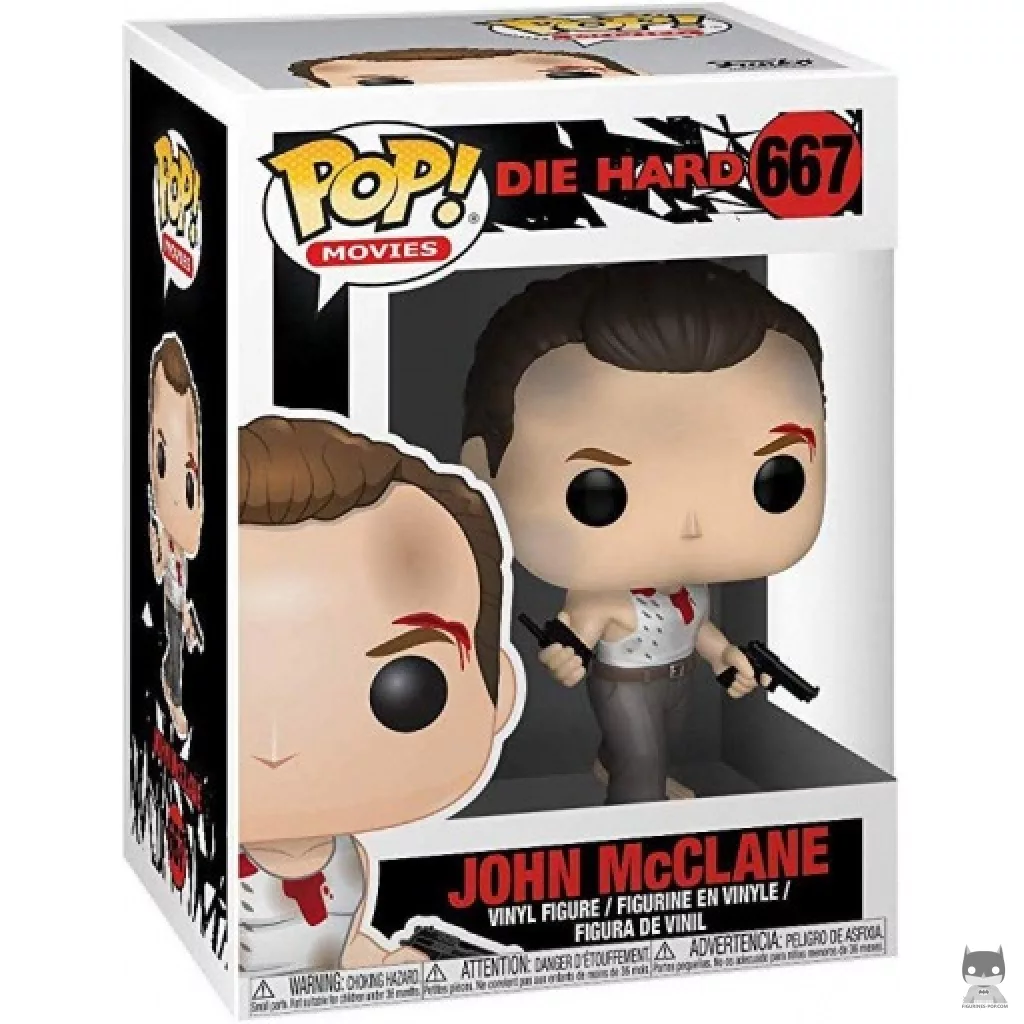 Figura Funko Pop! John McClane en su caja