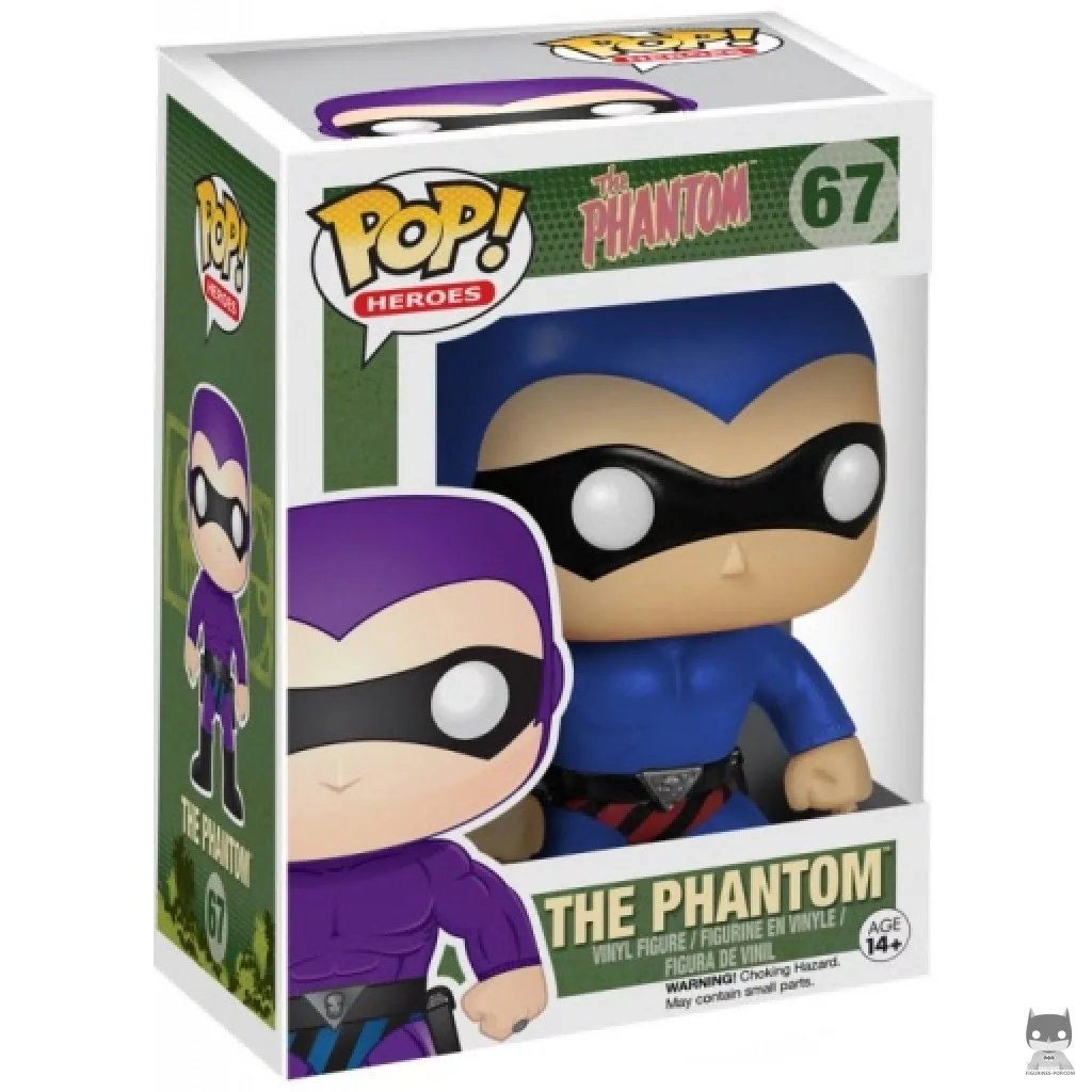Figura Funko Pop! The Phantom (Azul) en su caja