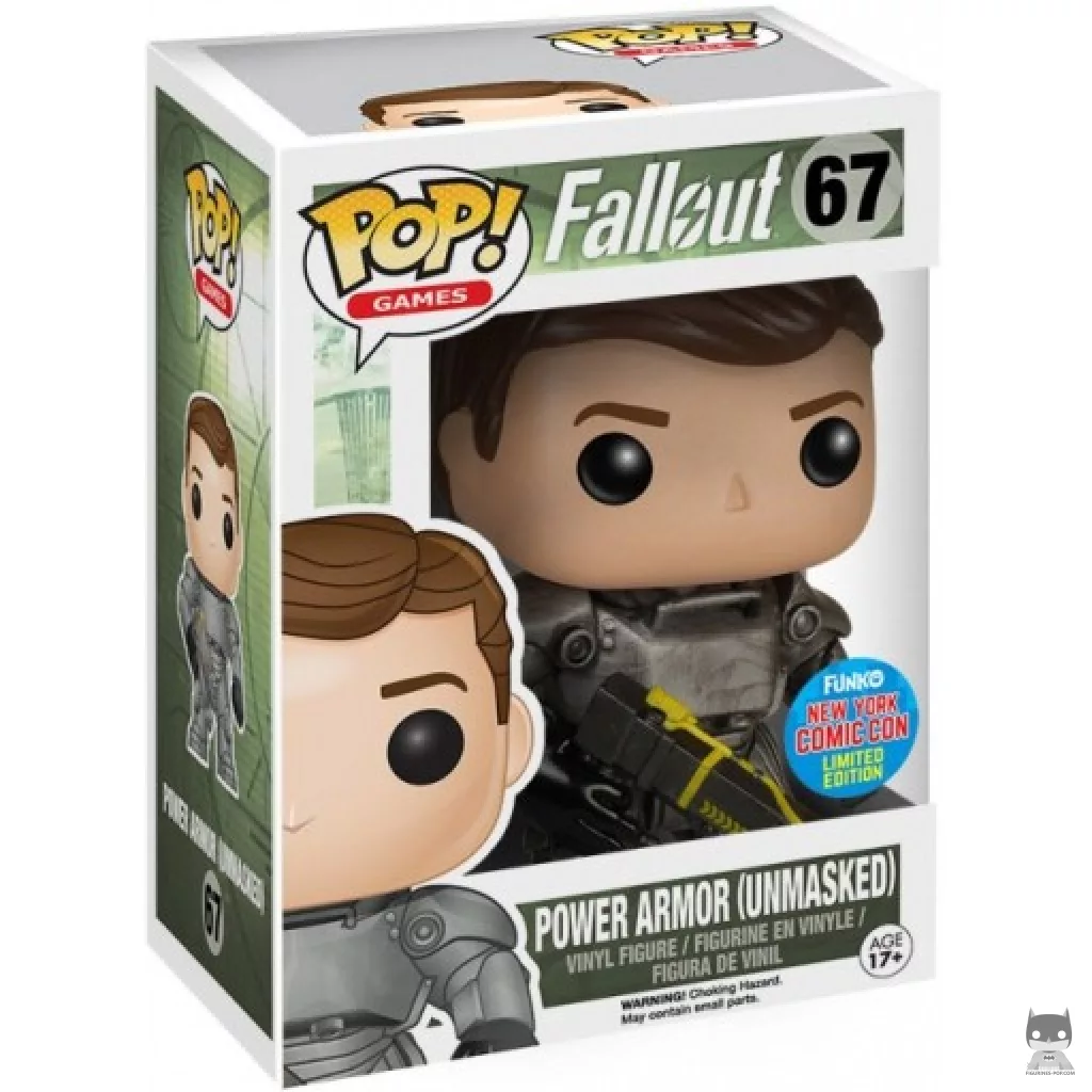 Figura Funko Pop! Servoarmadura (Sin máscara) en su caja