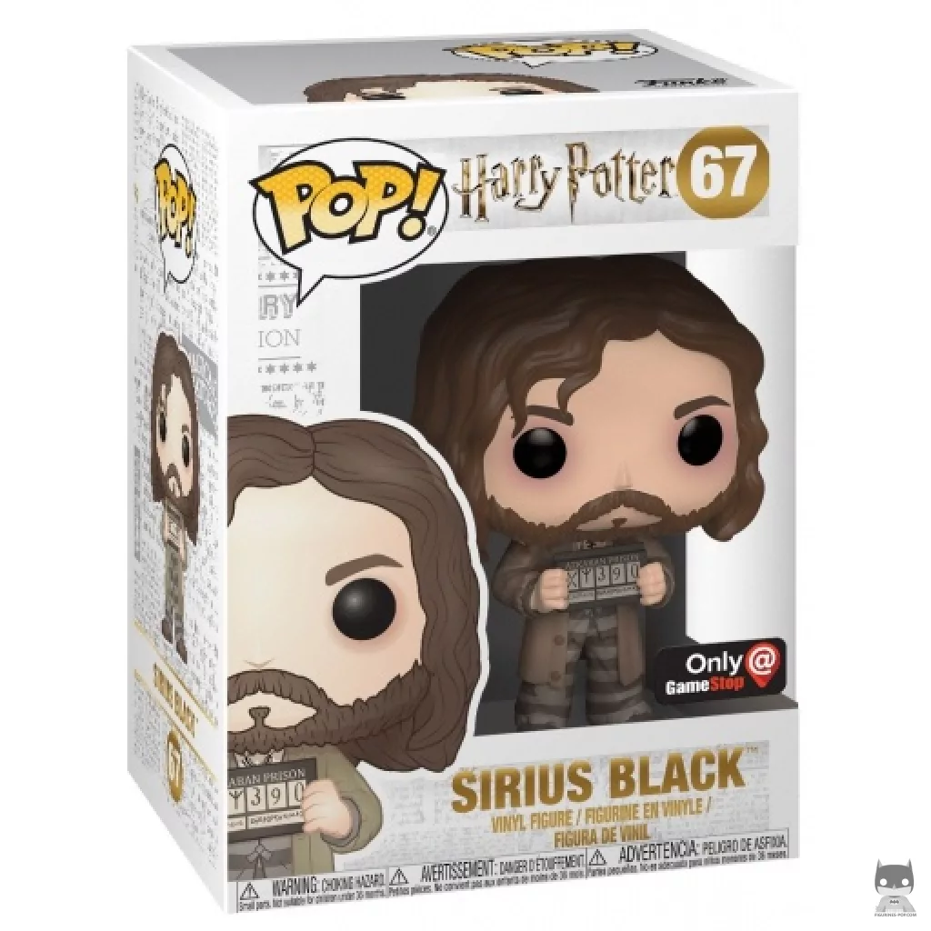 Figura Funko Pop! Sirius Black en su caja