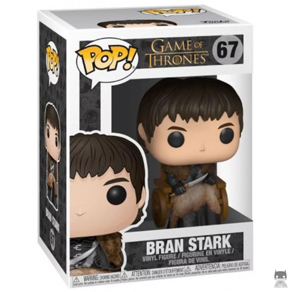 Figura Funko Pop! Bran Stark (en silla de ruedas) en su caja