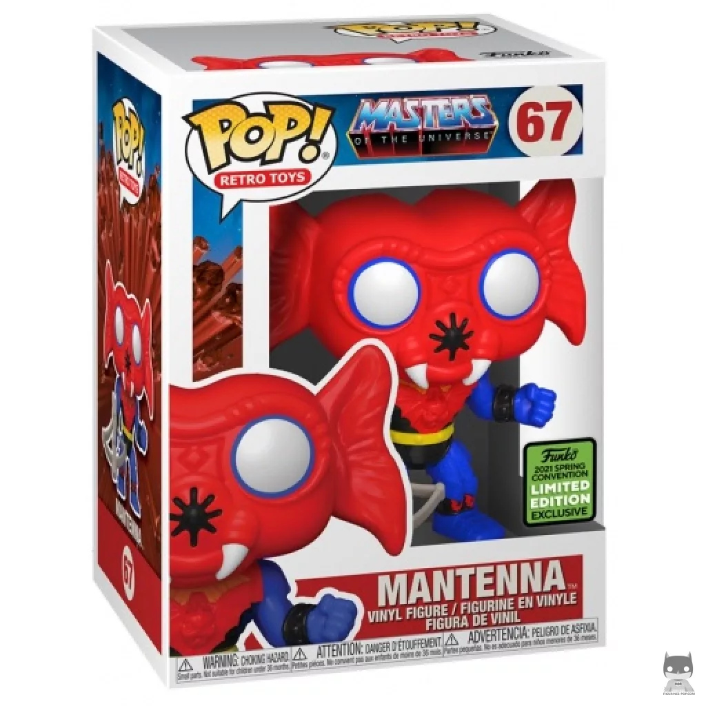 Figura Funko Pop! Mantenna en su caja